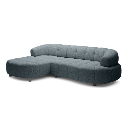 Narożnik VELPA S Lewostronny z elektryczną regulacją siedziska wolnostojący w tkaninie PUENTE 94 WERSAL