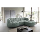 Narożnik VELPA S Prawostronny z elektryczną regulacją siedziska wolnostojący w tkaninie PUENTE 33 WERSAL