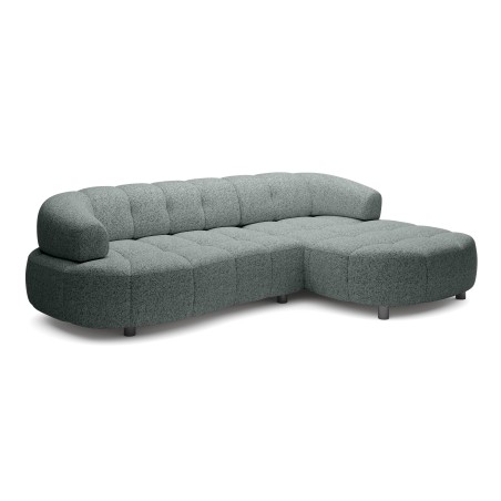 Narożnik VELPA S Prawostronny z elektryczną regulacją siedziska wolnostojący w tkaninie PUENTE 92 WERSAL