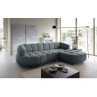 Narożnik VELPA S Prawostronny z elektryczną regulacją siedziska wolnostojący w tkaninie PUENTE 94 WERSAL