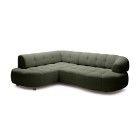 Narożnik VELPA L z elektryczną regulacją siedziska Lewostronny w tkaninie JAGUAR 12 WERSAL