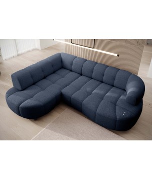 Narożnik VELPA L z elektryczną regulacją siedziska Lewostronny w tkaninie JAGUAR 14 WERSAL