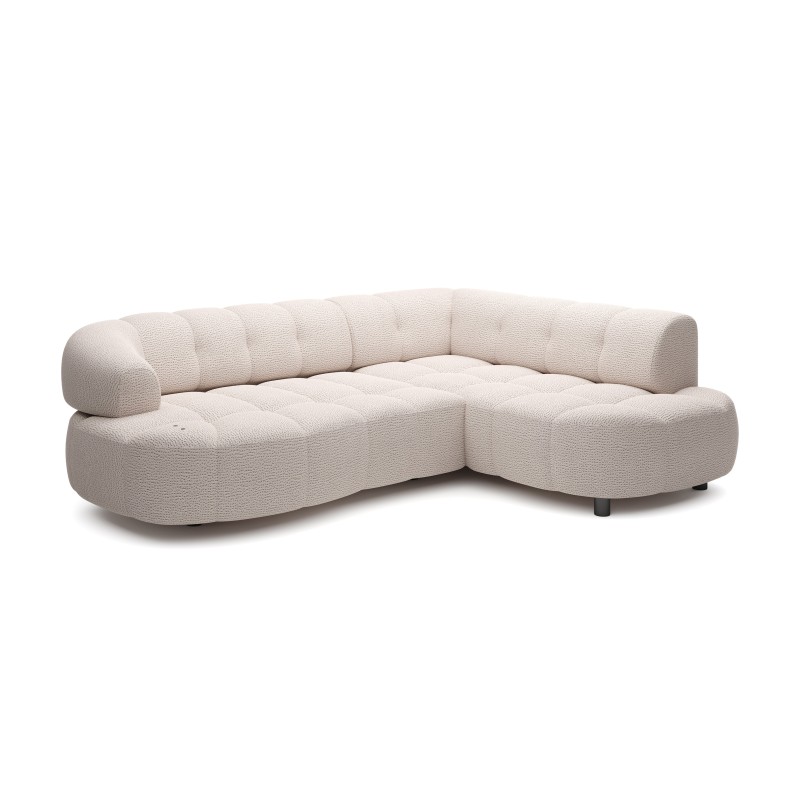 Narożnik VELPA L z elektryczną regulacją siedziska Prawostronny w tkaninie JAGUAR 02 WERSAL