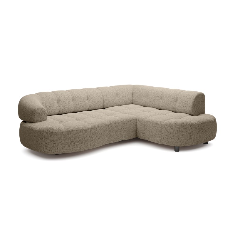 Narożnik VELPA L z elektryczną regulacją siedziska Prawostronny w tkaninie JAGUAR 04 WERSAL