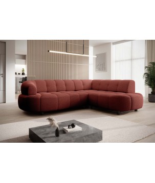 Narożnik VELPA L z elektryczną regulacją siedziska Prawostronny w tkaninie JAGUAR 09 WERSAL