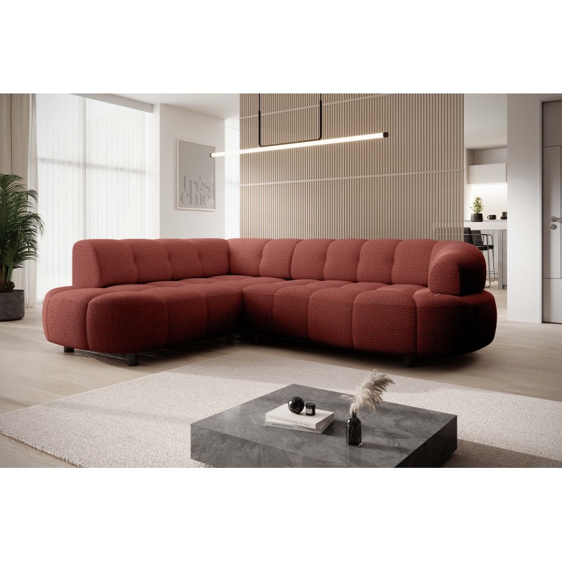 Narożnik VELPA L Lewostronny z elektryczną regulacją siedziska w tkaninie JAGUAR 09 WERSAL