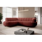 Narożnik VELPA L Lewostronny z elektryczną regulacją siedziska w tkaninie JAGUAR 09 WERSAL