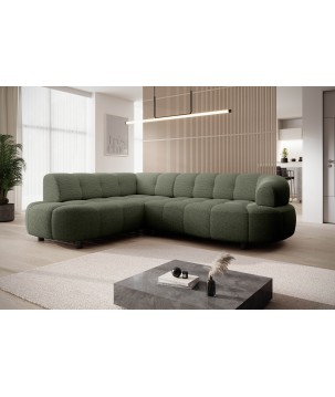 Narożnik VELPA L Lewostronny z elektryczną regulacją siedziska w tkaninie JAGUAR 12 WERSAL