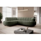 Narożnik VELPA L Lewostronny z elektryczną regulacją siedziska w tkaninie JAGUAR 12 WERSAL