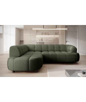 Narożnik VELPA L Lewostronny z elektryczną regulacją siedziska w tkaninie JAGUAR 12 WERSAL