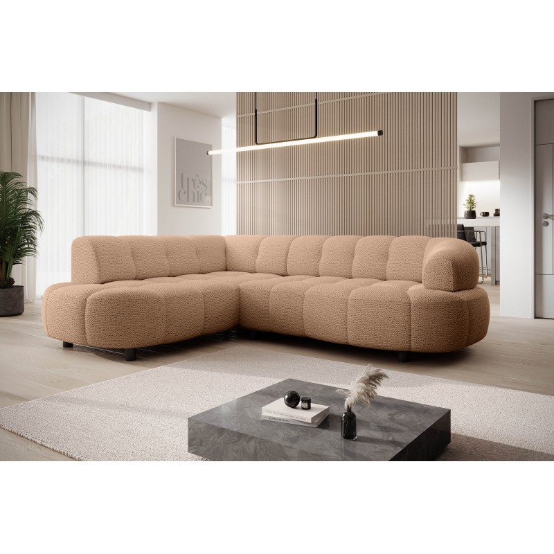 Narożnik VELPA L Lewostronny z elektryczną regulacją siedziska w tkaninie JAGUAR 17 WERSAL