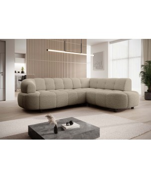 Narożnik VELPA L Prawostronny z elektryczną regulacją siedziska w tkaninie JAGUAR 04 WERSAL