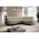 Narożnik VELPA L Prawostronny z elektryczną regulacją siedziska w tkaninie JAGUAR 04 WERSAL