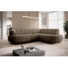 Narożnik VELPA L Prawostronny z elektryczną regulacją siedziska w tkaninie JAGUAR 08 WERSAL