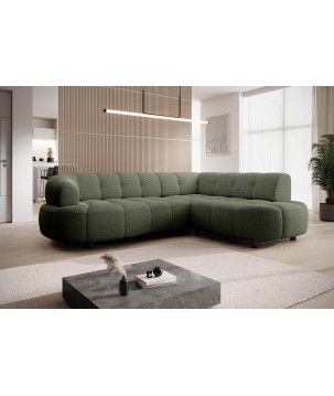 Narożnik VELPA L Prawostronny z elektryczną regulacją siedziska w tkaninie JAGUAR 12 WERSAL