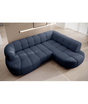 Narożnik VELPA L Prawostronny z elektryczną regulacją siedziska w tkaninie JAGUAR 14 WERSAL