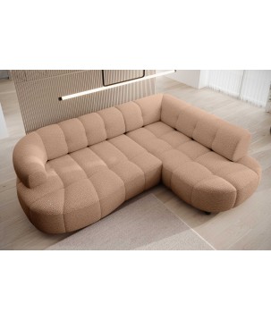 Narożnik VELPA L Prawostronny z elektryczną regulacją siedziska w tkaninie JAGUAR 17 WERSAL