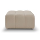 Pufa BALOO w kolorze beżowym w tkaninie LAMBI 06