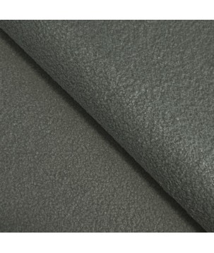 Pufa BALOO w kolorze ciemnej szarości w tkaninie LAMBI 12