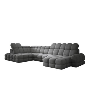 Narożnik TOLLO XL Lewostronny Elektryczna regulacja Tkanina ANTHOLOGY 18 WERSAL