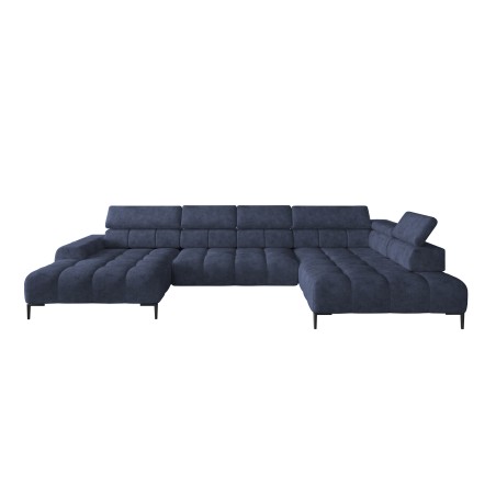 Narożnik PLAZA XL Prawostronny Elektryczna regulacja Tkanina MONOLITH 77 WERSAL