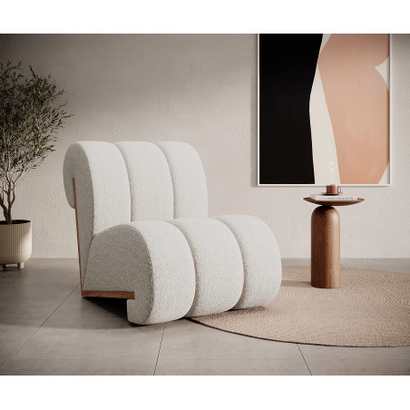 Fotel CATCH ME w tkaninie 3D