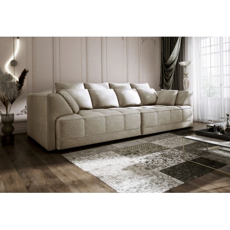 Sofa TIGA z funkcja spania Elektryczny System rozkładania CLOUD 03 WERSAL