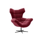 Fotel SENSI Relax obrotowy 360° z funkcją bujania w tkaninie Luisiano 16