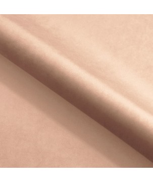 Fotel USZAK bujany tapicerowany z podłokietnikami, kolor Pudrowy róż tkanina MAGIC VELVET