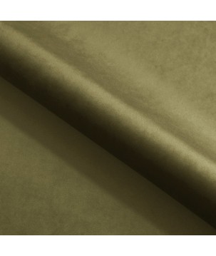 Fotel USZAK bujany tapicerowany z podłokietnikami, kolor Zielony tkanina MAGIC VELVET