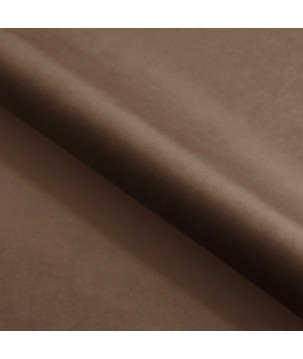 Fotel USZAK bujany tapicerowany z podłokietnikami, kolor Ciemny brąz tkanina MAGIC VELVET