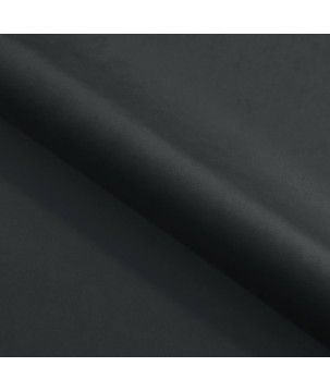 Fotel USZAK bujany tapicerowany z podłokietnikami, kolor Czarny tkanina MAGIC VELVET