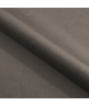 Fotel USZAK bujany tapicerowany z podłokietnikami, kolor Brązowy tkanina MAGIC VELVET