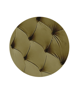 Fotel USZAK bujany tapicerowany z podłokietnikami, kolor Zielony tkanina MAGIC VELVET