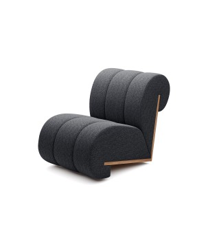 Fotel CATCH ME w tkaninie 3D