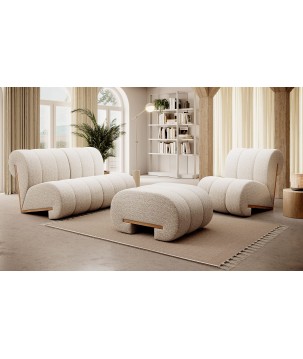 Fotel CATCH ME w tkaninie 3D