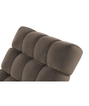 Fotel Szezlong 80 DELFI 1 osobowy w tkanininie RIVIERA 26 WERSAL