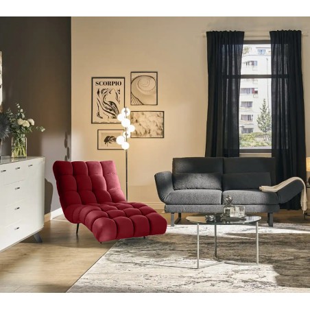 Fotel Szezlong 80 DELFI 1 osobowy w tkanininie RIVIERA 61 WERSAL