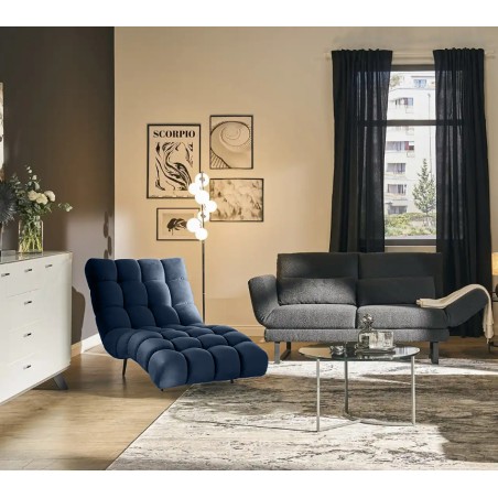 Fotel Szezlong 80 DELFI 1 osobowy w tkanininie RIVIERA 81 WERSAL