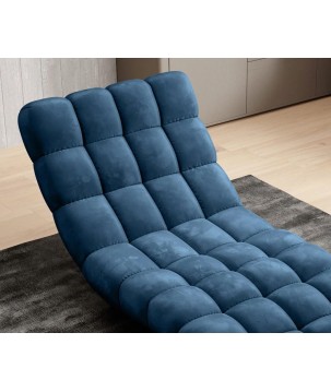 Fotel Szezlong 80 GATIO 1 osobowy w tkanininie MONOLITH WERSAL