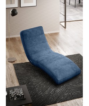 Fotel Szezlong 80 KOBE 1 osobowy w tkanininie MONOLITH WERSAL