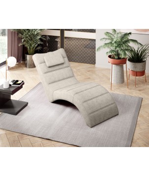 Fotel Szezlong 70 LOS ANGELES 1 osobowy w tkanininie CLOUD 03 WERSAL