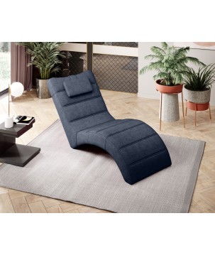 Fotel Szezlong 70 LOS ANGELES 1 osobowy w tkanininie CLOUD 97 WERSAL