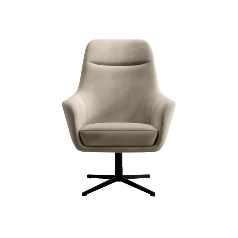 Fotel obrotowy POLO w tkanininie MATT VELVET 06 WERSAL