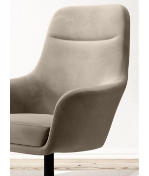 Fotel obrotowy POLO w tkanininie MATT VELVET 06 WERSAL