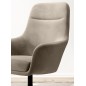 Fotel obrotowy POLO w tkanininie MATT VELVET 06 WERSAL