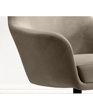 Fotel obrotowy POLO w tkanininie MATT VELVET 06 WERSAL