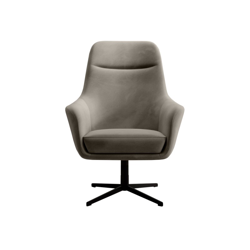 Fotel obrotowy POLO w tkanininie MATT VELVET 09 WERSAL