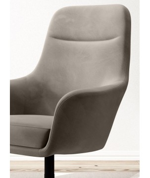 Fotel obrotowy POLO w tkanininie MATT VELVET 09 WERSAL