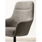 Fotel obrotowy POLO w tkanininie MATT VELVET 09 WERSAL